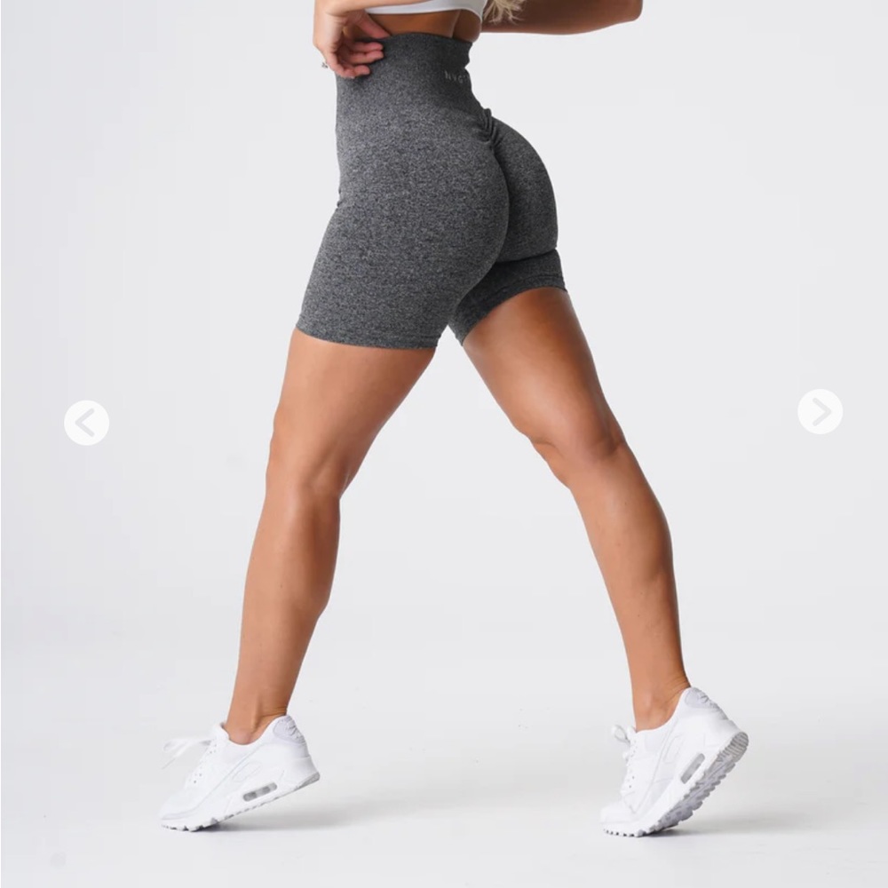 Scrunch butt shorts from nvgtn, I wore them once.